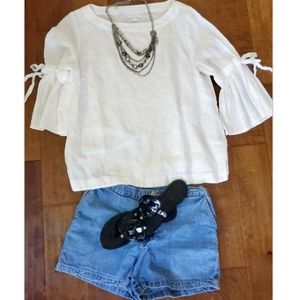Charter Club Linen Blouse